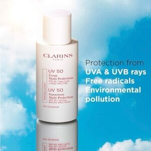 New sealed Clarins UV 50 Skin Protection Cream
